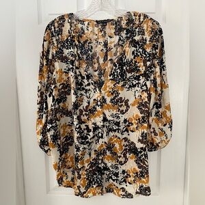 Zac + Rachel V-neck blouse 3/4 sleeve - Women’s XL